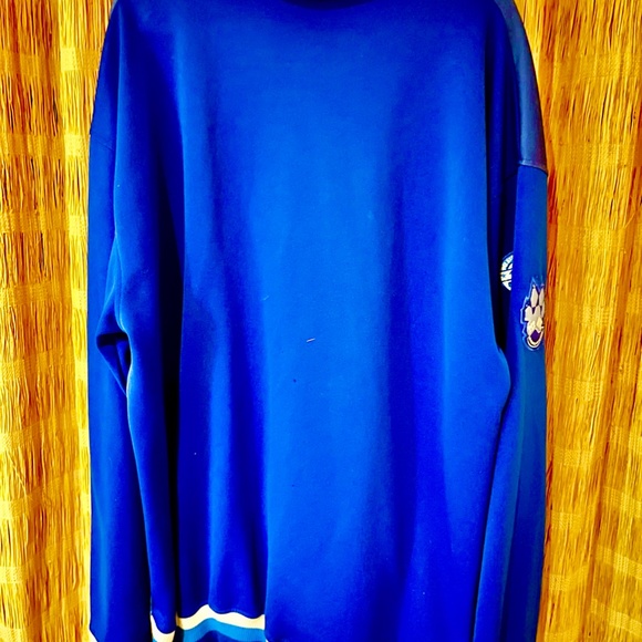 SUPER RARE NYC OUTFITTERS BLUE CLOUDS LIGHT WEIGHT JACKET - Picture 4 of 4